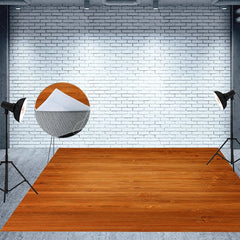 Aperturee - Aperturee Autumn Pumpkin Harvest Wooden Combo Set Backdrop