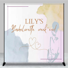 Aperturee - Aperturee Bachelorette Weekend Custom Bridal Shower Backdrop