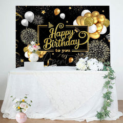 Aperturee - Aperturee Balloons Celebration Classical Birthday Backdrop