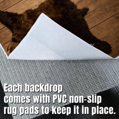 Aperturee - Aperturee Bear Shape Carpet Fabric Floor Backdrop For Photo