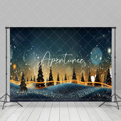Aperturee - Aperturee Blur Bokeh Glitter Pine Photography Backdrop
