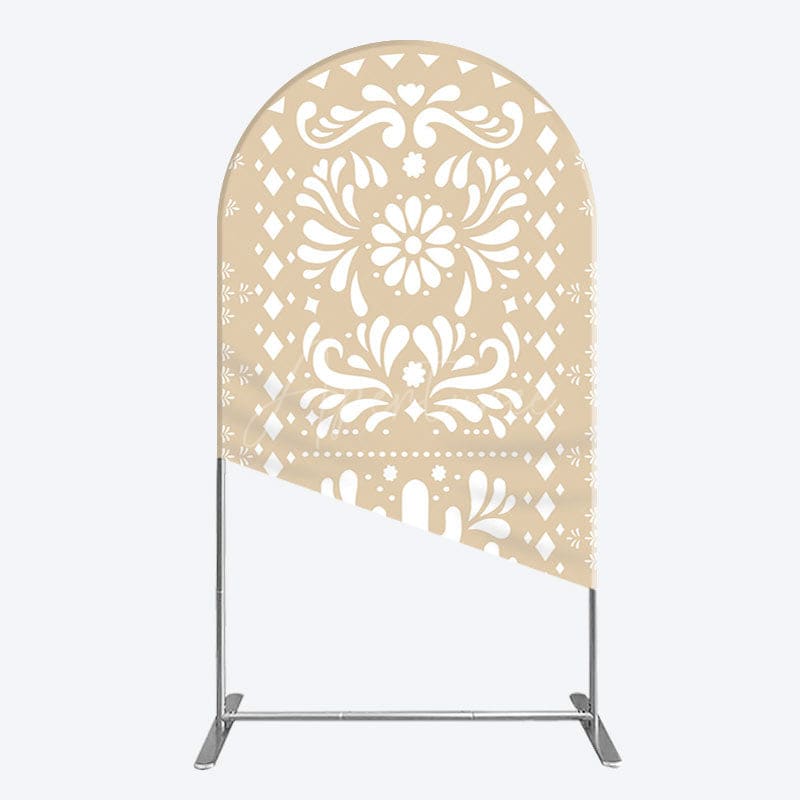 Aperturee - Aperturee Boho Hanukkah Holiday Festival Sweet Arch Backdrop