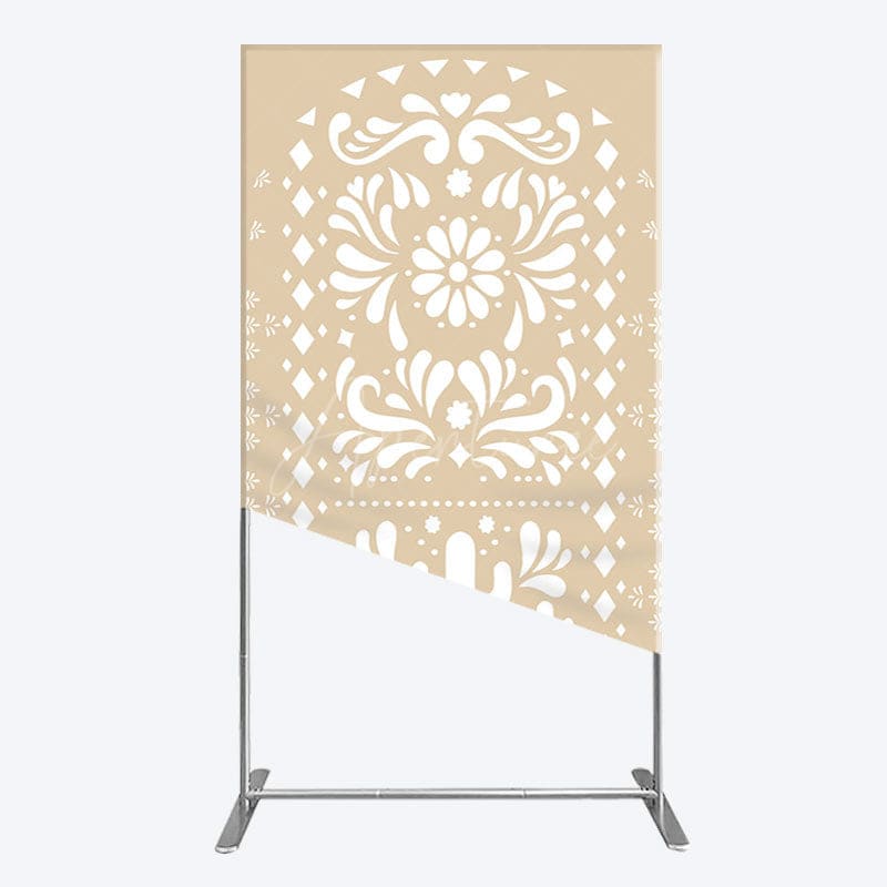 Aperturee - Aperturee Boho Hanukkah Holiday Festival Sweet Rectangle Backdrop
