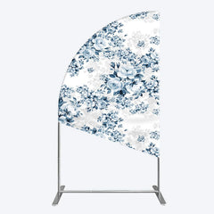 Aperturee - Aperturee Boho Here Comes The Son Baby Shower Half Moon Arch Backdrop