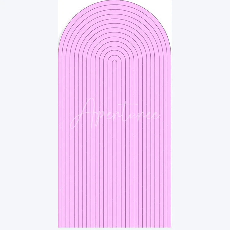 Aperturee - Aperturee Boho Solid Color Wedding Arch Minimalist Backdrop for Baby Shower Ceremony Neutral Tone Photo Background