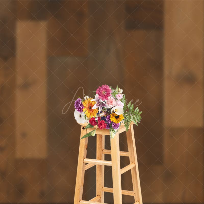 Aperturee - Aperturee Brown Of Varying Shades Rich Floor Photo Backdrop