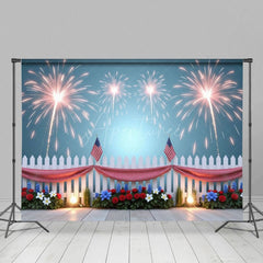 Aperturee - Aperturee Celebrate American Independence Day Photo Backdrop