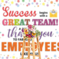 Aperturee - Aperturee Colorful Dots Employee Appreciation Day Backdrop