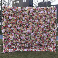Aperturee - Aperturee Colorful Luxury Artificial Flower Panels Party Decor