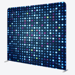 Aperturee - Aperturee Colorful Neon Sequin Glitter Dance Fabric Backdrop