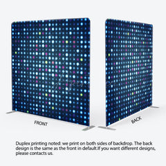Aperturee - Aperturee Colorful Neon Sequin Glitter Dance Fabric Backdrop