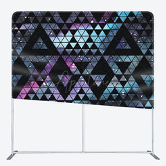 Aperturee - Aperturee Cool Trianles And Geometric Patterns Galaxy Backdrop