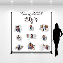 Aperturee - Aperturee Custom Photos Simple Congras Graduation Backdrop