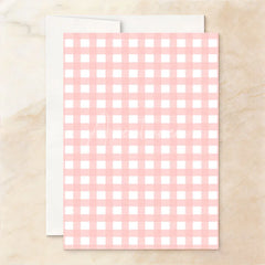 Aperturee - Aperturee Custom Set of 20 Strawberry Berry First Birthday Invitation Pink Gingham Picnic Party Personalized Invite for Baby