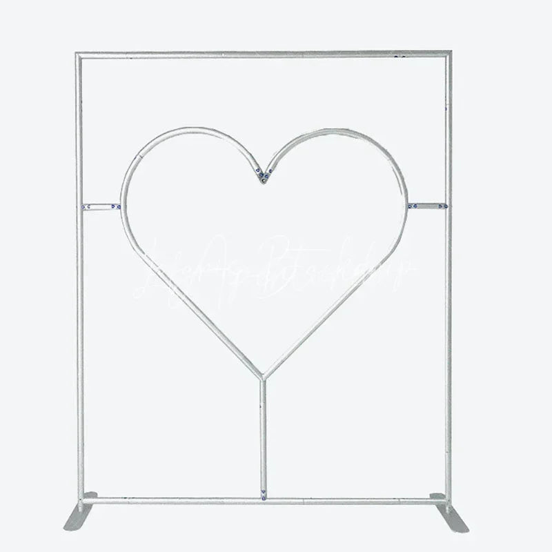 Lofaris Cutout Heart Shape Frame Love Wall Heart-shaped Stand Metal for Wedding Decor