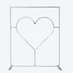 Lofaris Cutout Heart Shape Frame Love Wall Heart-shaped Stand Metal for Wedding Decor