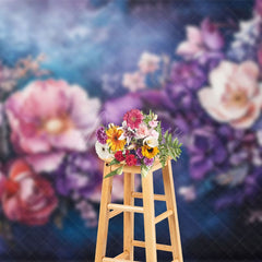 Aperturee - Aperturee Dark Color Flowers Fine Art Photography Backdrop