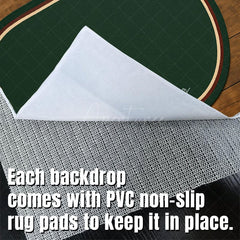 Aperturee - Aperturee Dark Green Carpet Fabric Floor Backdrop For Photo