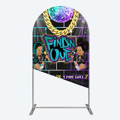 Aperturee Aperturee Disco Sparkle Findn Out Gender Reveal Arch Backdrop