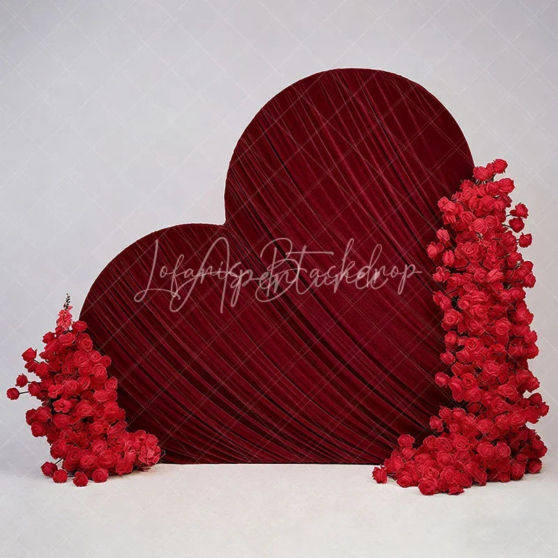 Lofaris Double Layer Side Heart Lying Stand for Party Decor Backdrop Wedding Scene Birthday