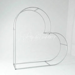 Lofaris Double Layer Side Heart Lying Stand for Party Decor Backdrop Wedding Scene Birthday