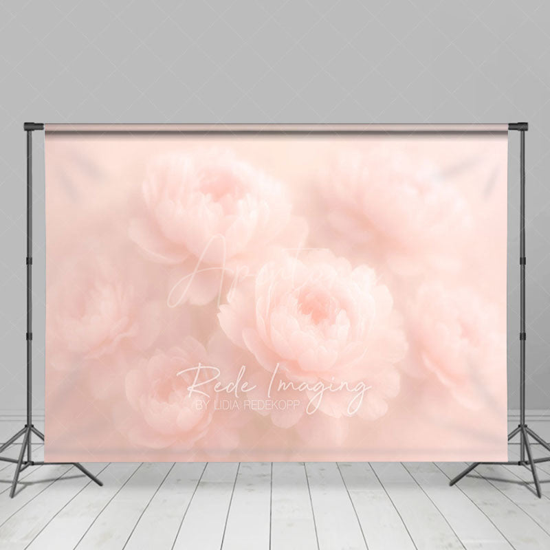 Aperturee - Aperturee Dreamy Floral Scene Sweet Wedding Photo Backdrop