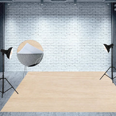 Aperturee - Aperturee Easter Shop Front Combo Set Backdrop Spring Pastel Eggs Flower Store Wood Floor Photography Prop