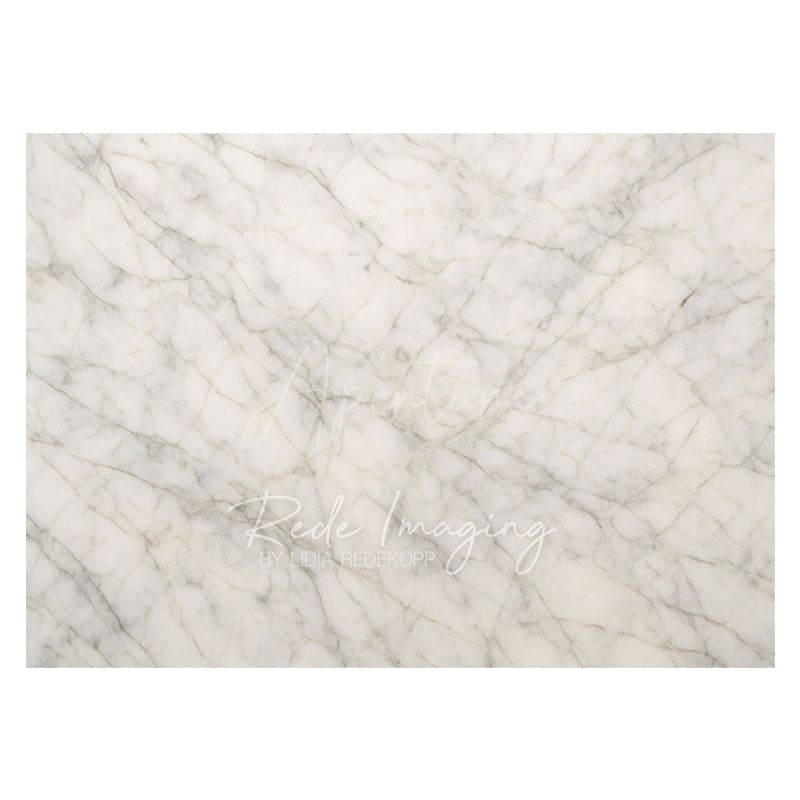 Aperturee - Aperturee Elegant Abstract Marble Patterns Rubber Floor Mat