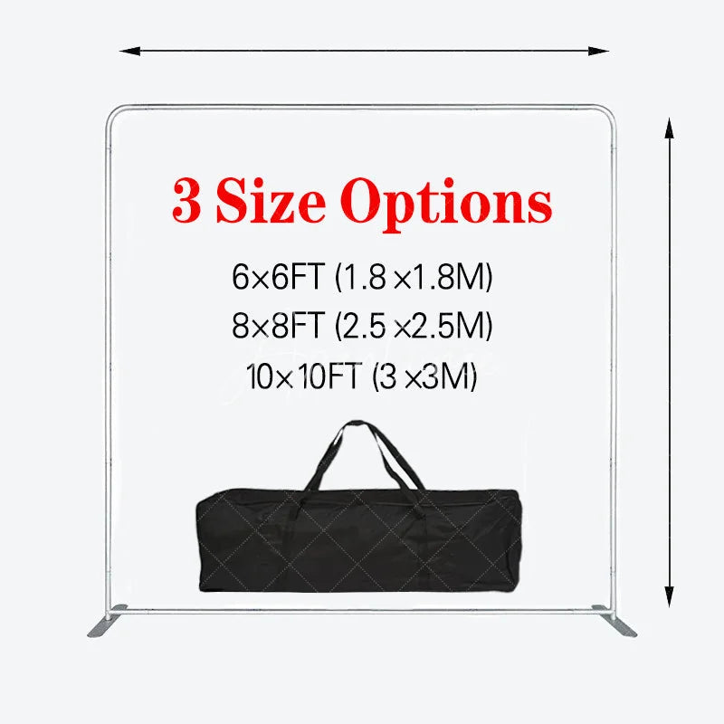 Aperturee - Aperturee Elegant White Draped Fabric Square Double-Sided Backdrop Luxurious Swag Design for Wedding Party and Event Photography