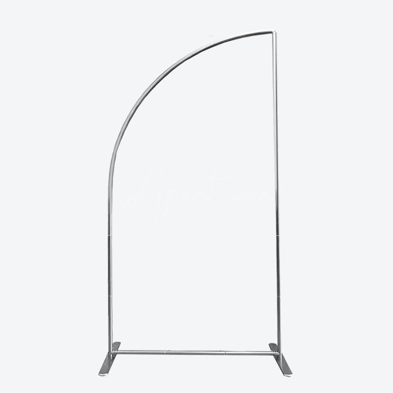 Aperturee - Aperturee Fairytale Princess Carriage Baby Shower Half Moon Arch Backdrop