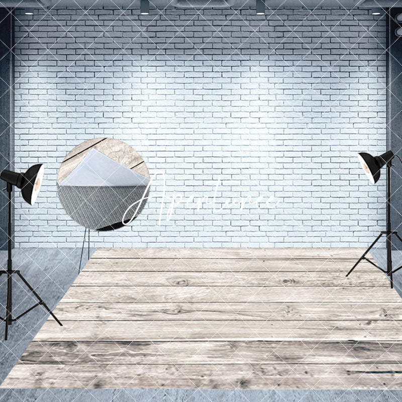 Aperturee - Aperturee Fireplace Sofa Christmas Vibe Room Set Backdrop