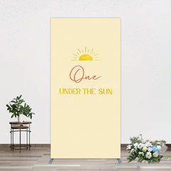 Aperturee - Aperturee First Trip Around Sun Happy Birthday Rectangle Backdrop