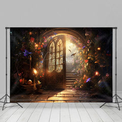 Aperturee - Aperturee Floral Fairy Tale World Spring Photography Backdrop