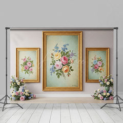 Aperturee - Aperturee Floral Fine Art Sweet Art Exhibition Photo Backdrop