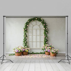 Aperturee - Aperturee Floral Plant Arch Sweet Spring Wedding Backdrop