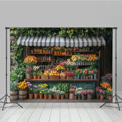 Aperturee - Aperturee Flower Green Plant Shelf Spring Photography Backdrop