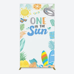 Aperturee - Aperturee Fresh Summer One In The Sun Birthday Rectangle Backdrop