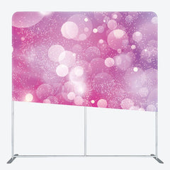 Aperturee - Aperturee Glitter Purple Bokeh Photo Booth Backdrop For Party
