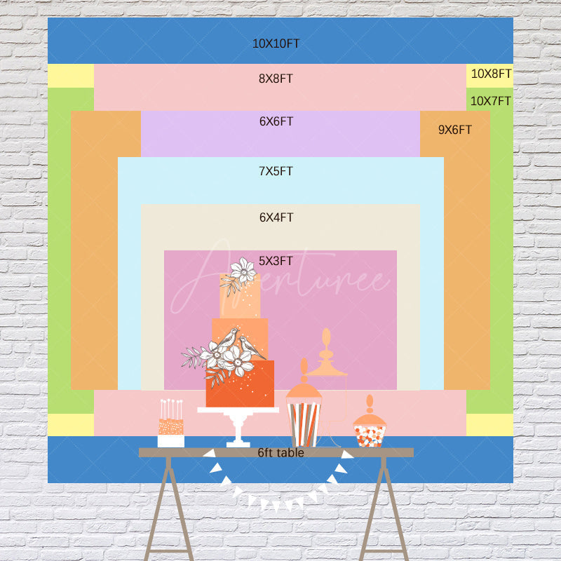 Aperturee Aperturee Gold Glitter New Chapter Begins Baby Shower Backdrop