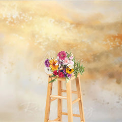 Aperturee - Aperturee Golden Abstract Texture Photography Backdrop Elegant Artistic Portrait Background for Events