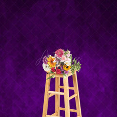 Aperturee - Aperturee Gradient Purple Mystic Old Master Photo Backdrop