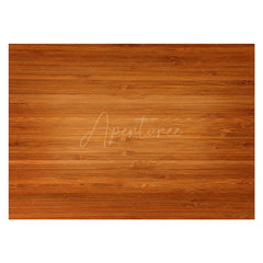 Aperturee - Aperturee Gradient Red Brown Wood Rubber Floor Mat For Photo