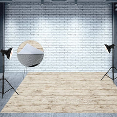 Aperturee - Aperturee Grain Mottled Retro Fabric Floor Backdrop For Photo