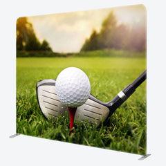 Aperturee - Aperturee Grassland Golf Shot Moment Sport Pillow Cover Backdrop