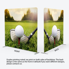 Aperturee - Aperturee Grassland Golf Shot Moment Sport Pillow Cover Backdrop
