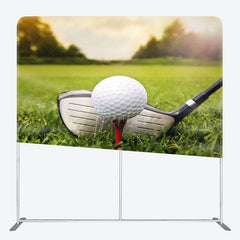 Aperturee - Aperturee Grassland Golf Shot Moment Sport Pillow Cover Backdrop