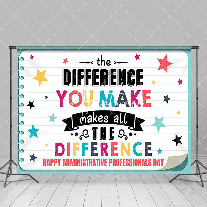 Aperturee - Aperturee Green Diary Administrative Professionals Day Backdrop