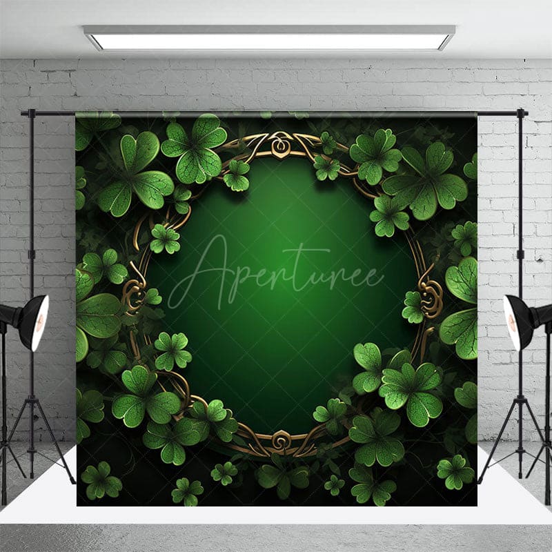 Aperturee - Aperturee Greeny Wonderland Paradise Spring Room Set Backdrop