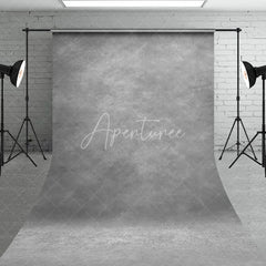 Aperturee - Aperturee Grey Abstract Texture Sweep Backdrop Professional Portrait Photography Studio Decor