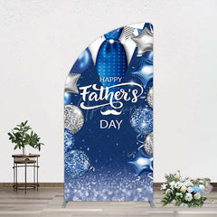 Aperturee - Aperturee Happy Fathers Day Suit With Balloons Half Moon Arch Backdrop